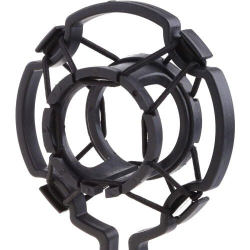 Universal Microphone Shock Mount for Studio Recording, Adjustable Microphone Clip Holder, Compatible with Podcast Microphones 1