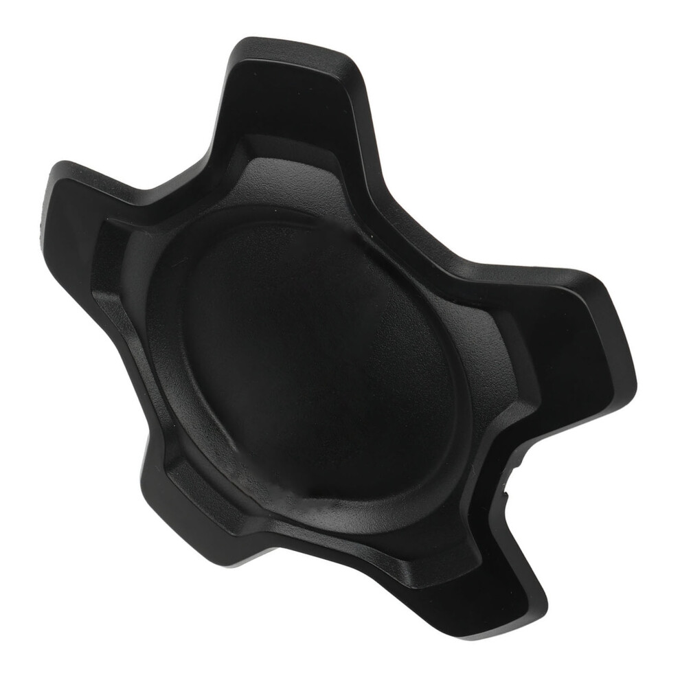 Glossy Center Wheel Hub Cap For Fiat 500X 2014-2023 | Rust Proof Black 3381338713310