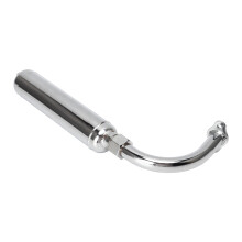 Auspuffrohr Schalldämpfer Rohr für motorisiertes Fahrradmotor 49‑80cc 2-Takt Bike Exhaust Rohr