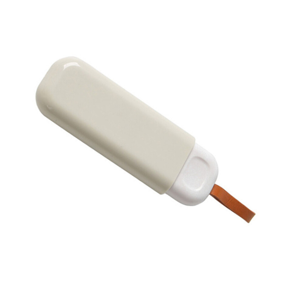 Portable Beige Medicine Box, Small, 1-Day Dispensing, 60g