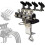 4-Way Distributor for 4 Pistols - Sturdy Universal Mounting Bracket for Multiple Handguns, Durable Design 2