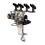 4-Way Distributor for 4 Pistols - Sturdy Universal Mounting Bracket for Multiple Handguns, Durable Design 1