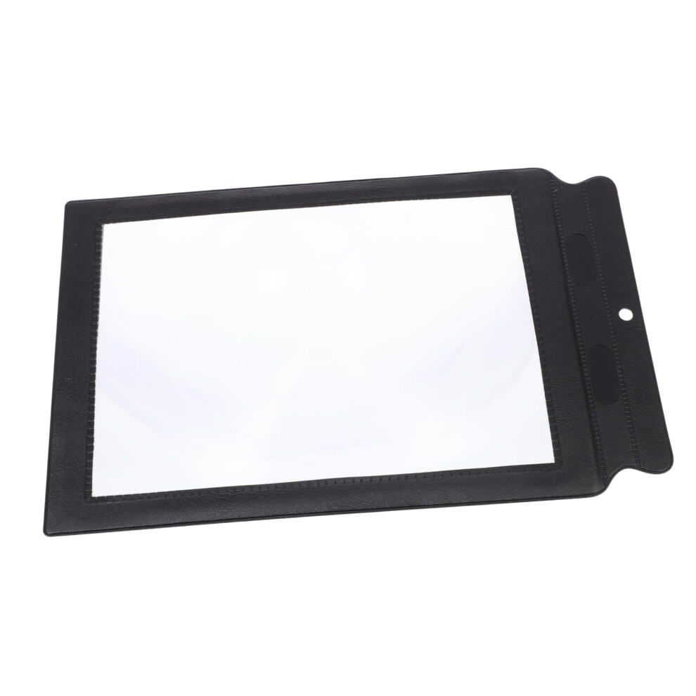 Hand Magnifier for Seniors - Reading Magnifier with Folding Magnification, Lightweight Design for Small Print, Newspapers and Cards