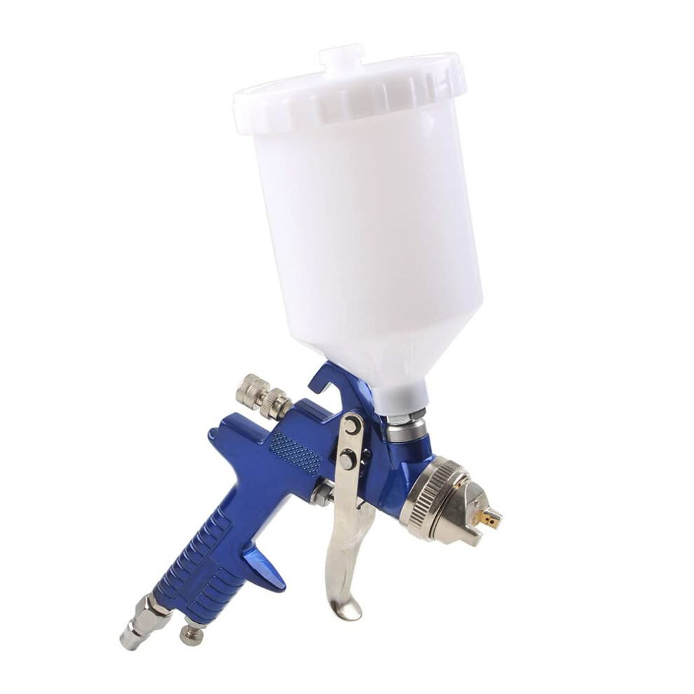 Allzweck-Mini-Hvlp-H827-Sprã¼H-Airbrush Mit 600-Ml-Becher, 1,4-Mm-Dã¼Se Und Airbrush-Nadel Fã¼R Automã¶Bel Und Wã¤Nde 6276012320854