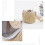 Hamster-Schultertasche Einheitsgröße Beige Tragebeutel 9