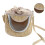Hamster-Schultertasche Einheitsgröße Beige Tragebeutel 5