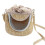 Hamster-Schultertasche Einheitsgröße Beige Tragebeutel 2