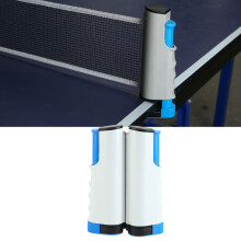 Ausziehbares Tischtennisnetz 360 g Grau-Blau, 66,9 Zoll
