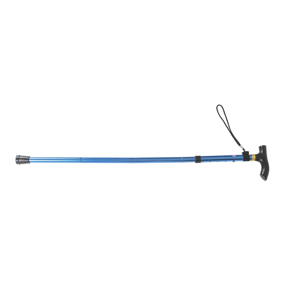 Adjustable Aluminum Walking Stick for Seniors, Lightweight Collapsible Hiking Pole