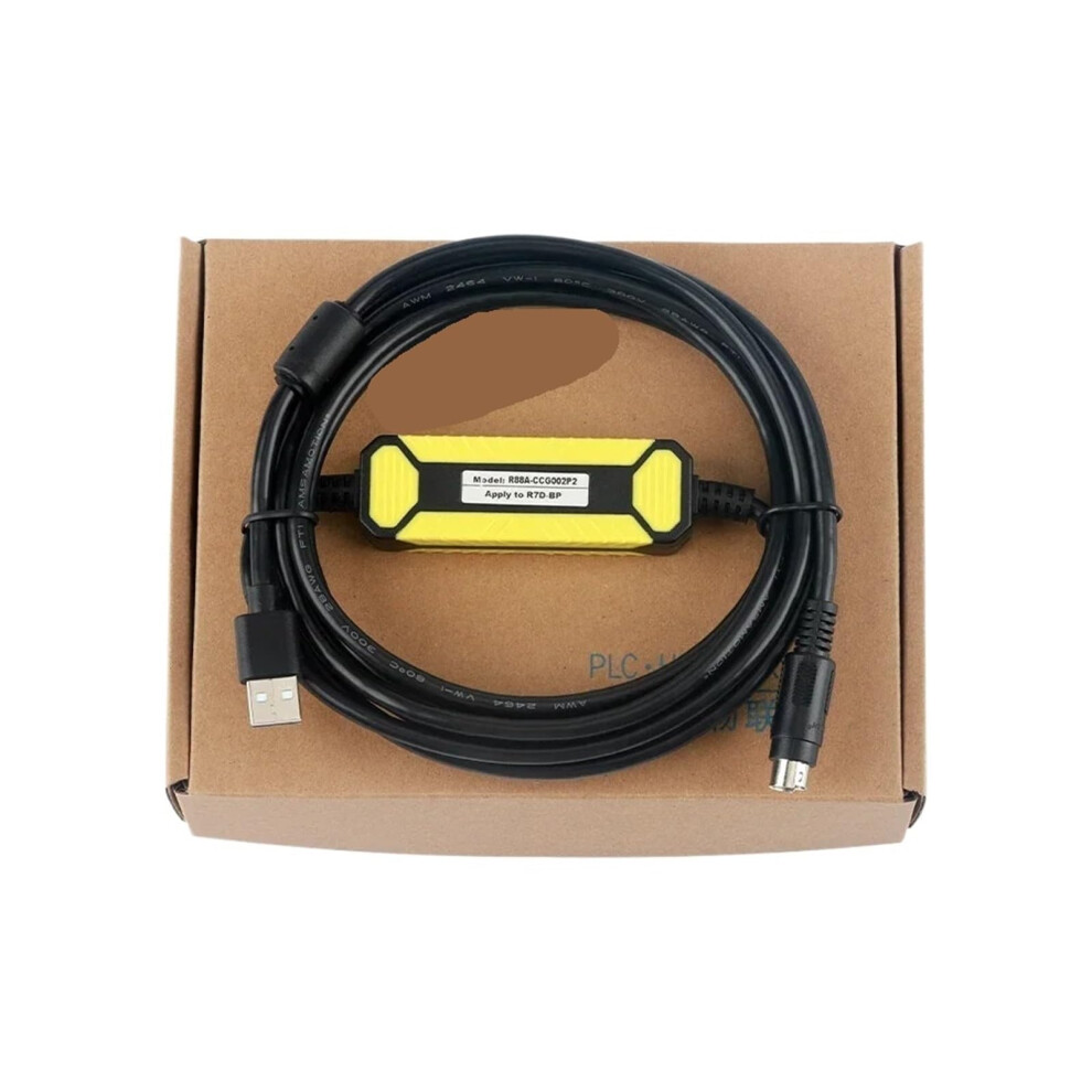 Usb-R88a-Ccg002p2 Cable For R88d R7d-Bp Servo Device Debugging And Data Download, Compatible With R88 Series 6276012321134