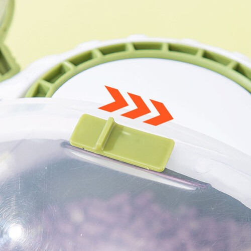 Hamster-Transportkäfig PP - tragbarer UFO-Matcha