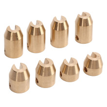 Reusable Brass Spoke Balance Weights for Smooth Ride on Dual Sport Wheels