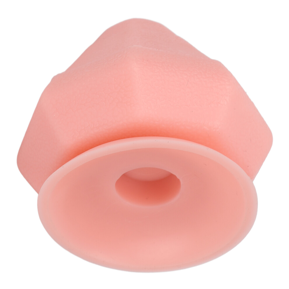Light/Pink Silicone Myofascial Release Ball With Suction Cup,