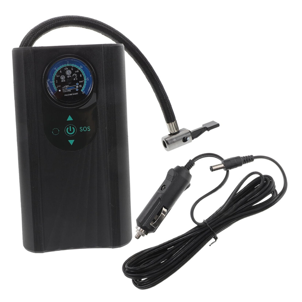 Electric Bicycle Pump Portable Air Pump For Cars Motorcycles And Balls Compact Tire Inflator With Pressure Gauge For Fast Inflation 6493810578120