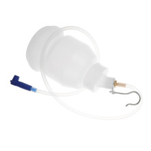 Brake Fluid Change Machine Tool for Cars and Motorcycles, Brake Bleeding Adapter, Brake Fluid Changer, White Plastic
