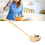 Durable Brass Soup Ladle Bright Gold 22cm Elegant Kitchen Tool 15