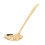 Durable Brass Soup Ladle Bright Gold 22cm Elegant Kitchen Tool 16