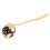 Durable Brass Soup Ladle Bright Gold 22cm Elegant Kitchen Tool 7