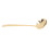 Durable Brass Soup Ladle Bright Gold 22cm Elegant Kitchen Tool 8