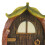 Feentür & Pilze Harz handbemalt 11,5 cm 11