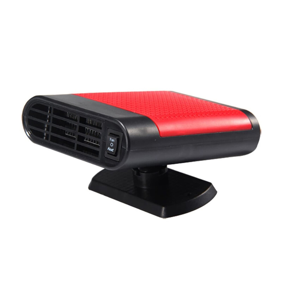 12V Car Heater Hot Air Cleaner Defogging Mini Automotive Heater Universal Compact Vehicle Heating Parts Red 6482260505879