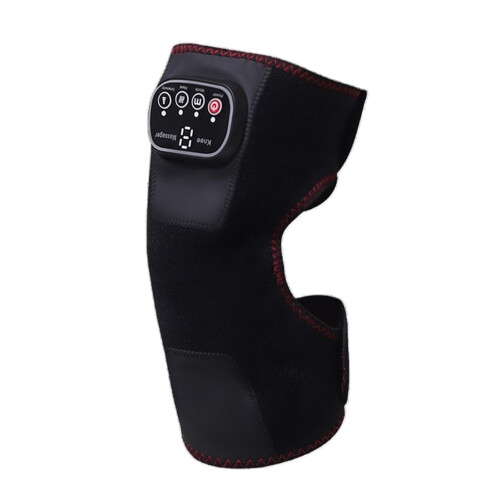 Heated Knee Massage Paste Vibration Adjustable Pain Relief for Shoulders, Elbows, Muscle Relaxation and Circulation Support