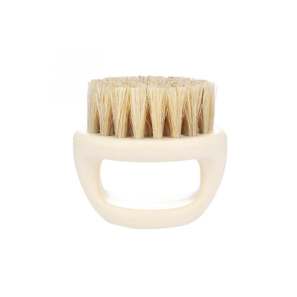 Men's Beard Shaving Brush Wild Boar Hair with Handle for Face Cleaning and Grooming Salon Tool