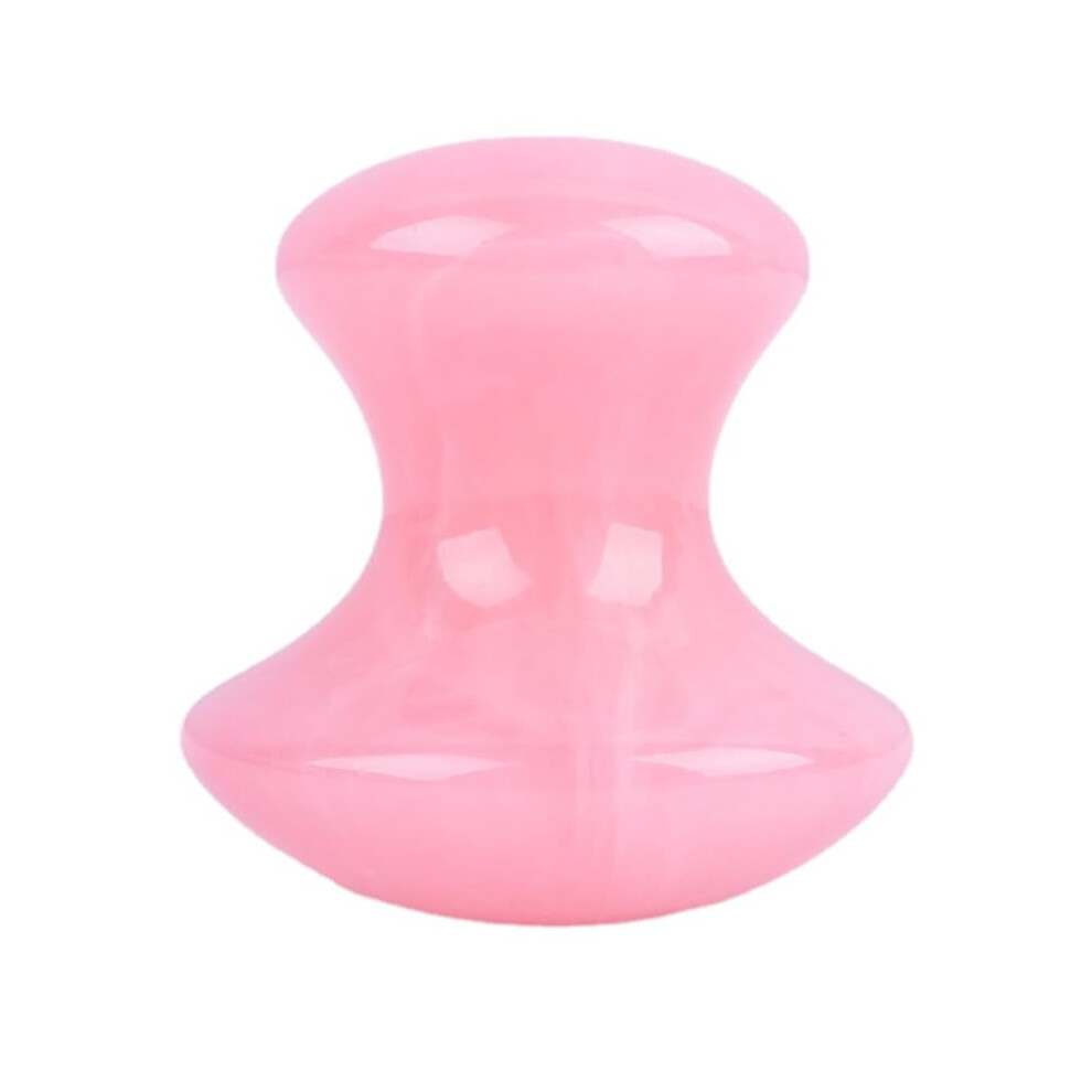 5.4 cm Resin Face Massage Stone Scraper for Skincare, Gua Sha Facial Massager, Natural Stone Facial Tool