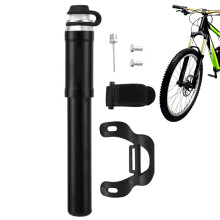 Bicycle Tire Pump – Portable Outdoor Inflator for Bikes, Motorcycles, Scooters, Camping, and Sports Balls – Black