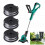 3-pack 4M trimmerdraadspoelen, compatibel met Parkside grastrimmers 1