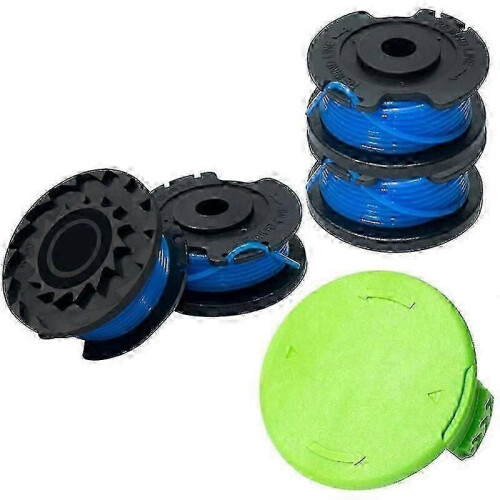 Greenworks Trimmer String Replacement - Automatic Feed Spool, Weed Eater Compatible, Durable ABS Cap, Easy Installation