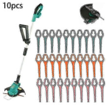 10er-Pack Aldi Ferrex FAR 20-1 20 V/40 V Akku-Rasentrimmer mit Ersatzklingen aus Kunststoff Edition