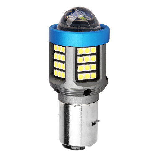 Stylish BA20D LED Headlight Bulb White for Motorbike Front Lamp 1