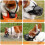 (S,black)Adjustable Breathable Safety Dog Muzzle Anti-biting Anti-barking Anti-chewing Mesh Muzzles 5