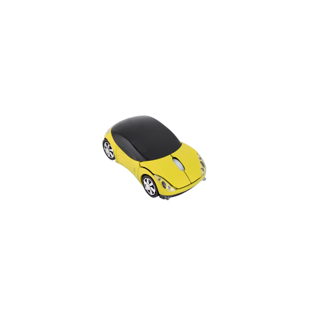 ( 2.4G Wireless) 2.4G Wireless Mouse Optical Mouse 1600Dpi Yellow 5051140571887