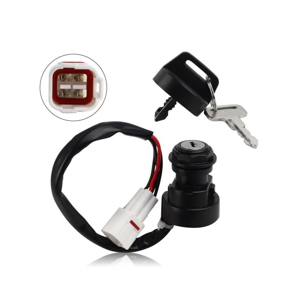 Motorcycle Switch Lock Ignition Key For Yamaha Yfm350 Raptor 50 80 Warrior Banshee 350 Yfz350 Grizzly Yfm600 6276012323381