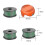 Bobine per decespugliatore Black & Decker - 3 fili con coperchio 1