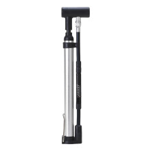 High-Pressure Bicycle Pump Portable Tire Inflator for Mountain Bikes 1693 Silver, Durable Design with Ergonomic Handle