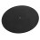 Black Rubber Record Mat - Reduce Vibration & Improve Bass Response 15