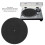 Black Rubber Record Mat - Reduce Vibration & Improve Bass Response 6