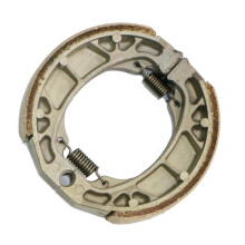 Motorcycle Brake Shoes for Honda 200cc MTX R 1987 Rear Brake Lining Set Brown High-Performance Replacement Parts