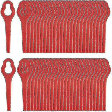 Ferrex Aldi FAR20 - i Edger Blades 50 stuks 95 mm kunststof voor 20V/40V trimmer vervanging