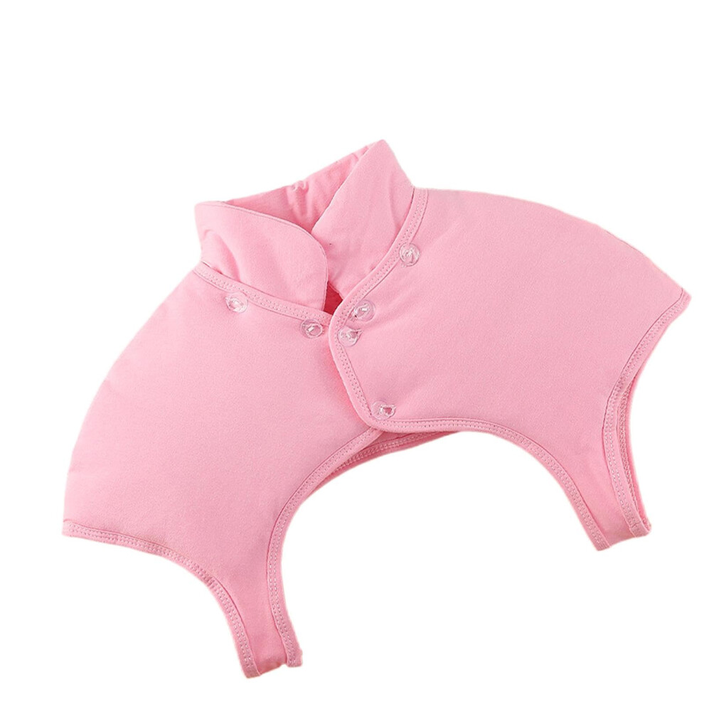 Shoulder and Neck Heating Pad - 2XL Pink Electric Warmer for Women, Comfortable Weighted Neck Support Pillow