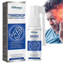 (1pc)1-3pcs Tinnidrop Tinnitus Relief Spray Ear Ringing Relieving Drops For Ringing Tinnitus Itching Earache Health Care Earwax