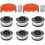 Black Decker Rasentrimmer Fadenspule 6er-Pack Ersatzspule mit 2 Abdeckungen 1