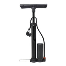 High-Pressure Bicycle Floor Pump with Inflator and Sports Accessories for Mountain and Road Bikes