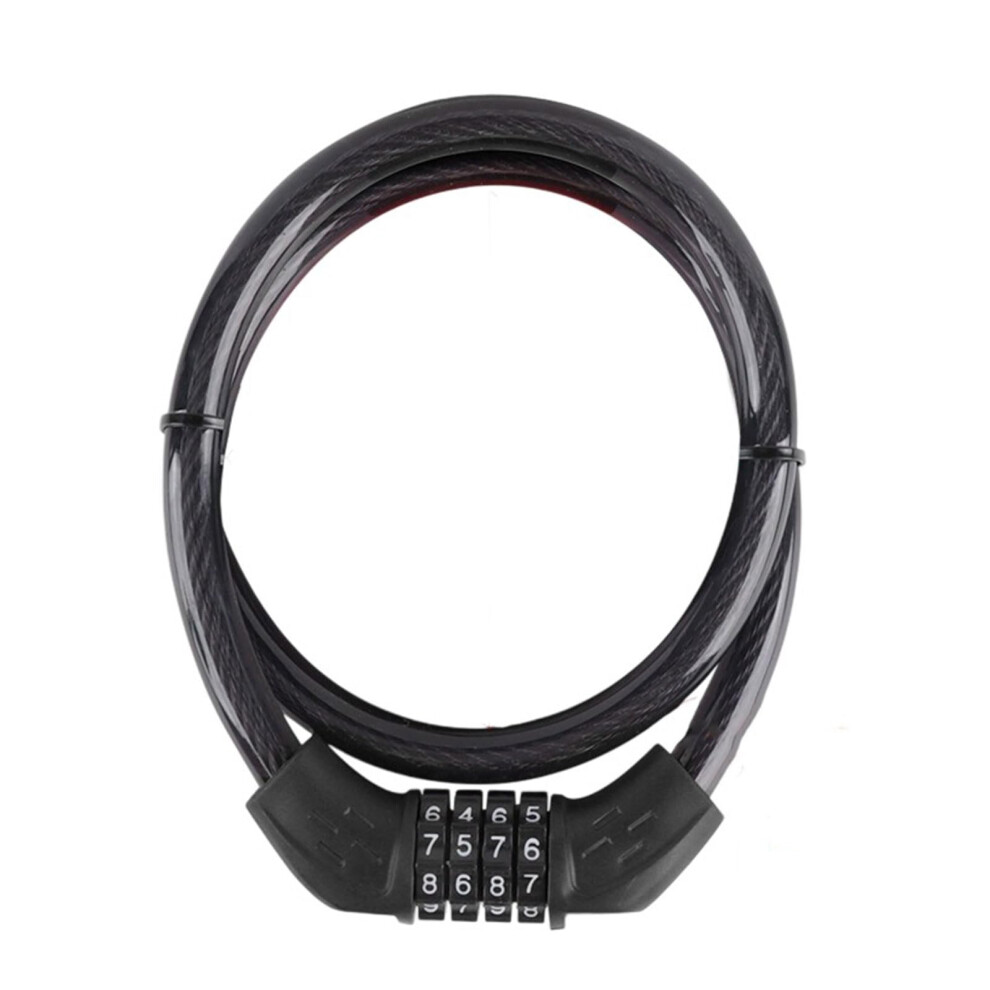 Reinforced Steel Cable Bike Lock Adjustable Combination Anti-Theft Outdoor Lock Corrosion Resistant Bike Number Lock-image-OPC-PJHGFC2-NEW