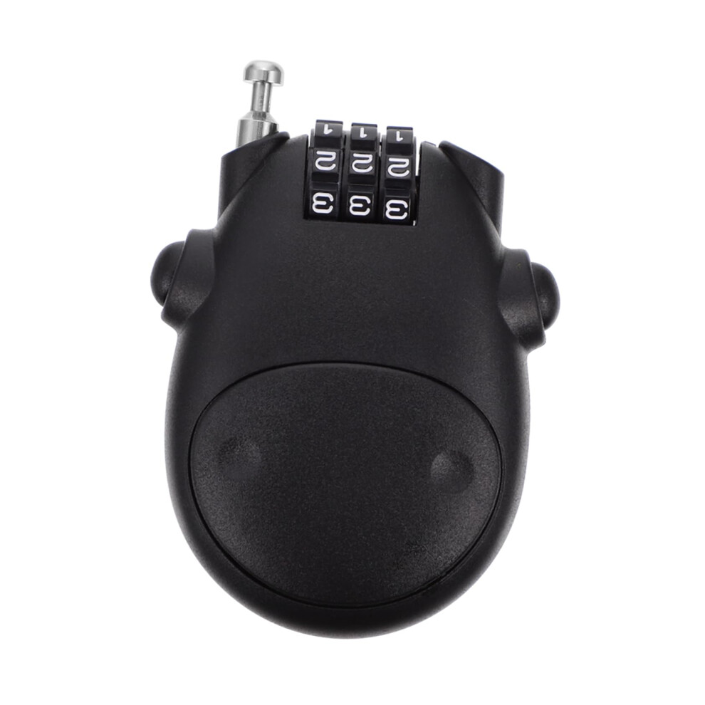 Road Bike Cable Lock Helmet Lock Retractable Steel Lock With Combination For Bicycle Safety And Multifunctionality 6482260508405