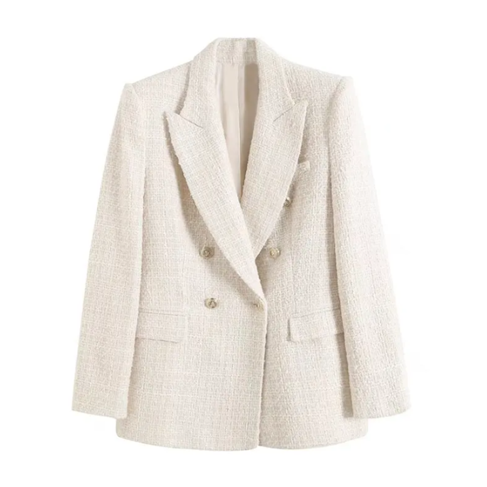 (XS)Women's Clothing Autumn New Elegant Chic Loose Casual Suit Jacket-image-OPC-PJHGH8Y-NEW