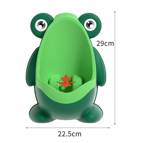 PP Material Toddler Urinal with Windmill Target Ages 0-8 Green 1